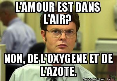 l'amour est dans l'air