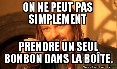 La boîte à bonbons
