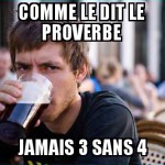 quatrième première