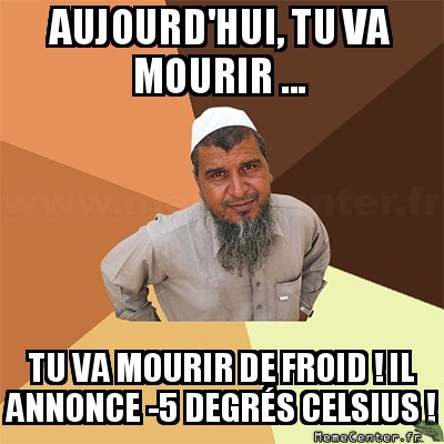 Fait froid, non ?