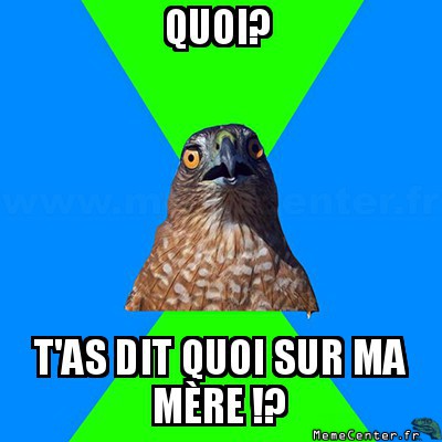t'as dit quoi sur ma mère !