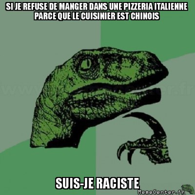 une cuisine de préjugés