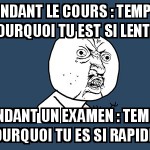 la relativité du temps
