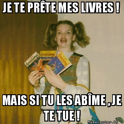 Tueuse de livre