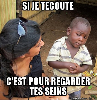 Regarde son regard o_o
