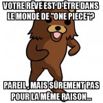 Rêver selon pedobear.