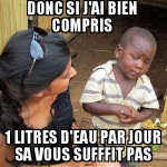 1L d'eau par jour