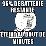 Saleté de Portable !