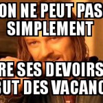 Les devoirs