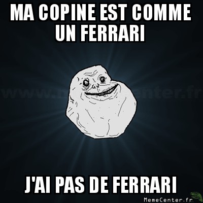 Dommage...
