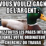 Gagnez de l'argent dès auourd'hui avec Actual Advice Mallard , conseillé municipal