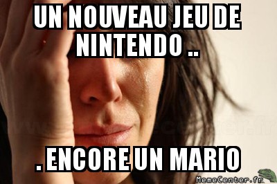 Nintendo sadness
