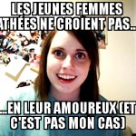 Les jeune femmes athées