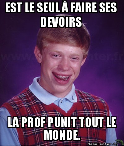 Je suis le seul ?