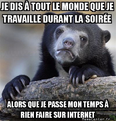 J'ai honte...