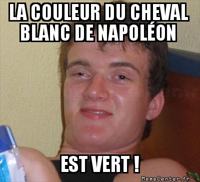 J'suis défoncey !