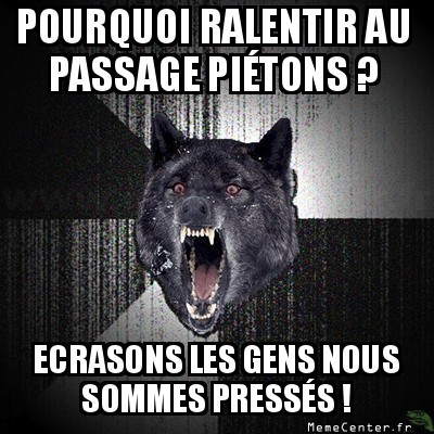 C'est vrai ! Pourquoi ?