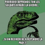 Maintenant que j'y pense...