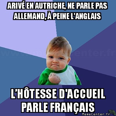 Arrivée à l'hôtel