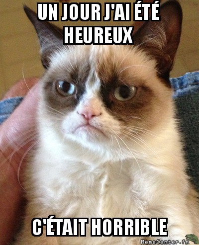 Heureusement qu'il ne l'était pas une deuxième fois