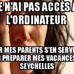 Pauvre de moi!