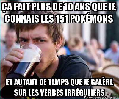 Un certain sens des prioritées