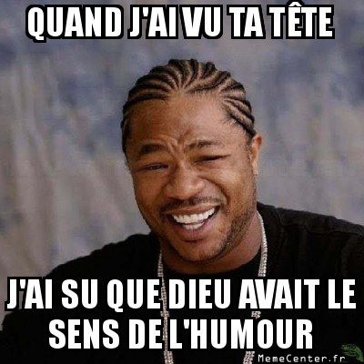 Tête d'humour